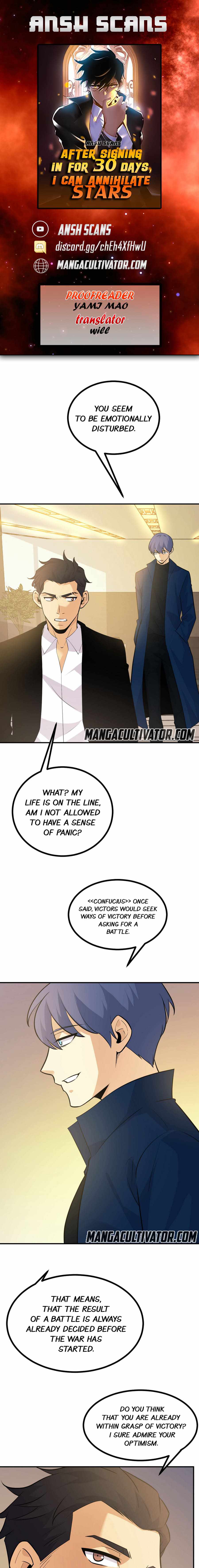 After Signing In For 30 Days, I Can Annihilate Stars Chapter 20 1